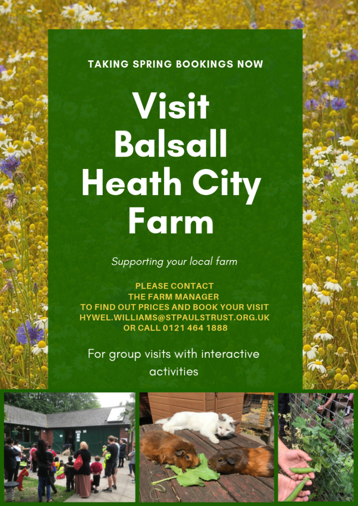 Farm Nursery Group Visit Poster