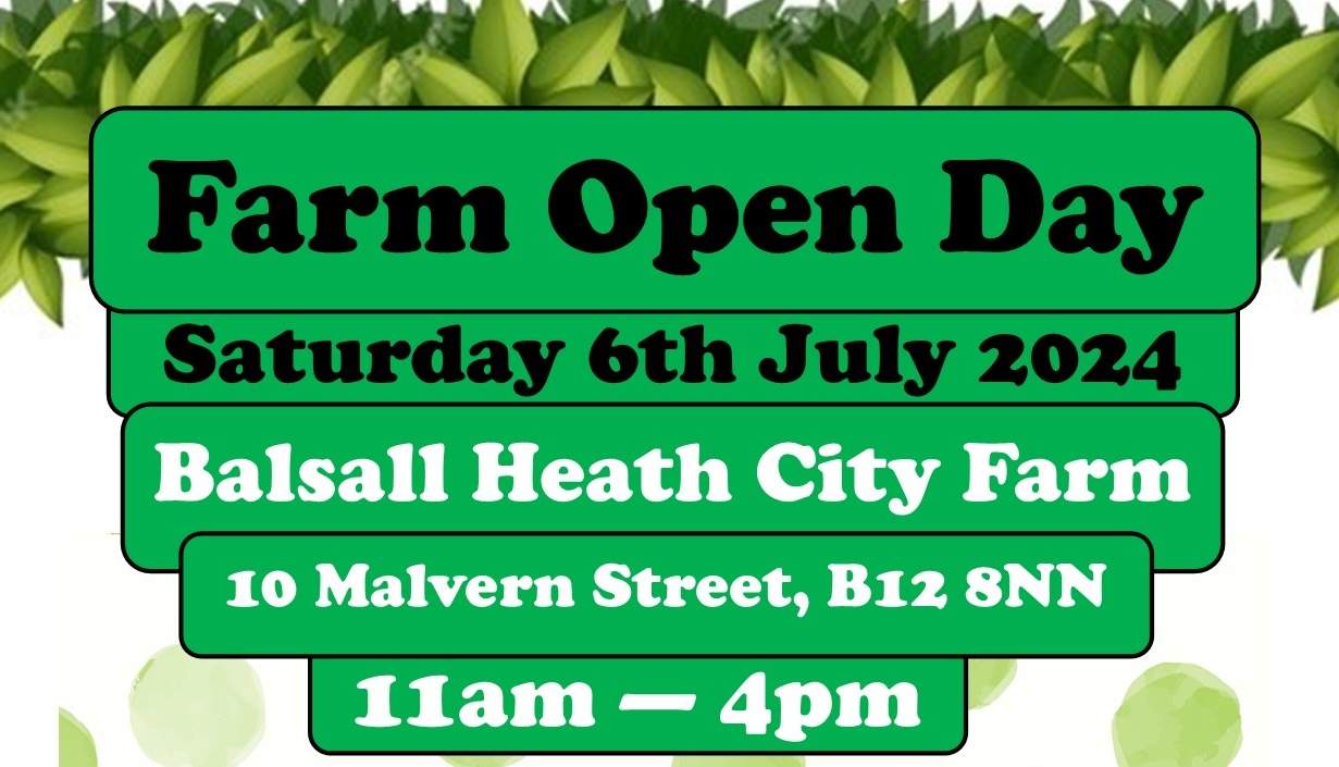 Farm Open Day Flyer