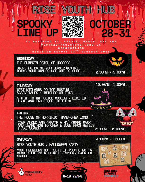 St Pauls Halloween Events